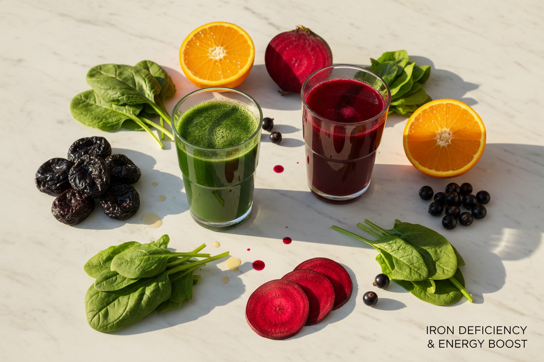 貧血改善・鉄分補給ジュースレシピ５選