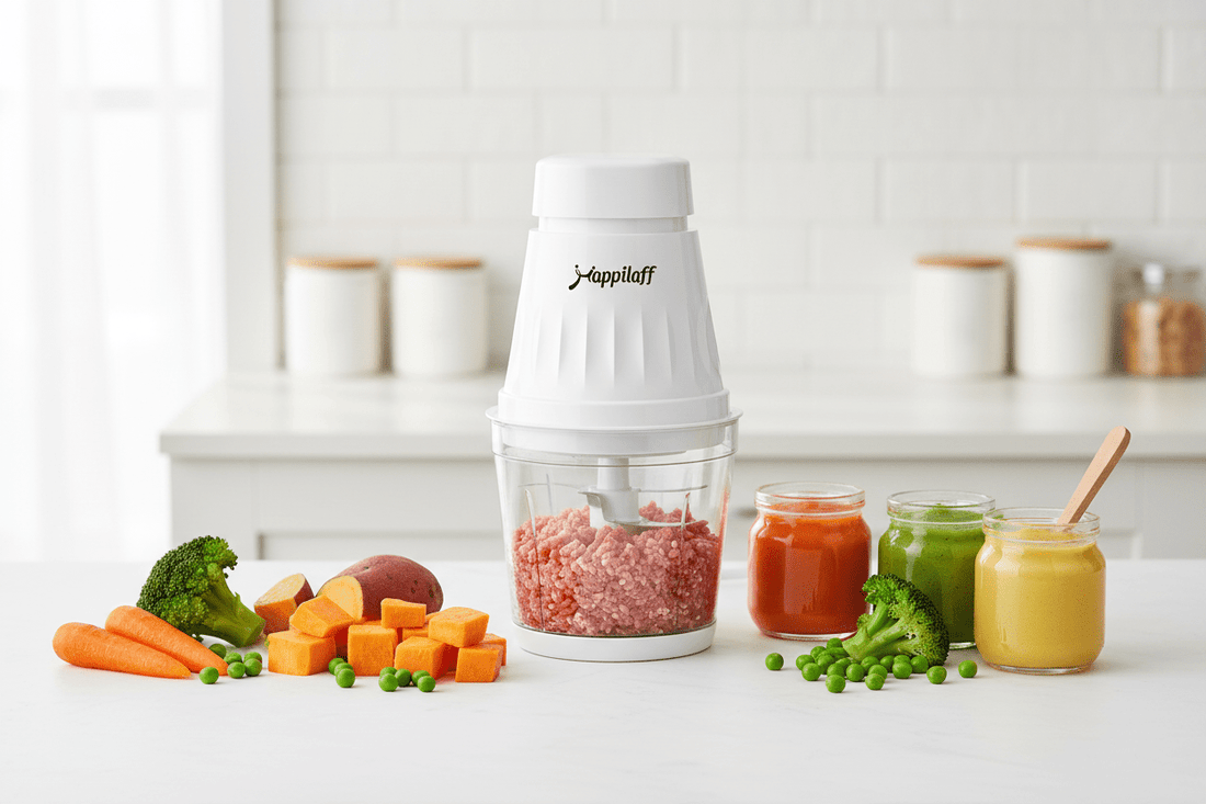 離乳食にも使える！フードプロセッサーで作る野菜ピューレ＆果汁レシピ