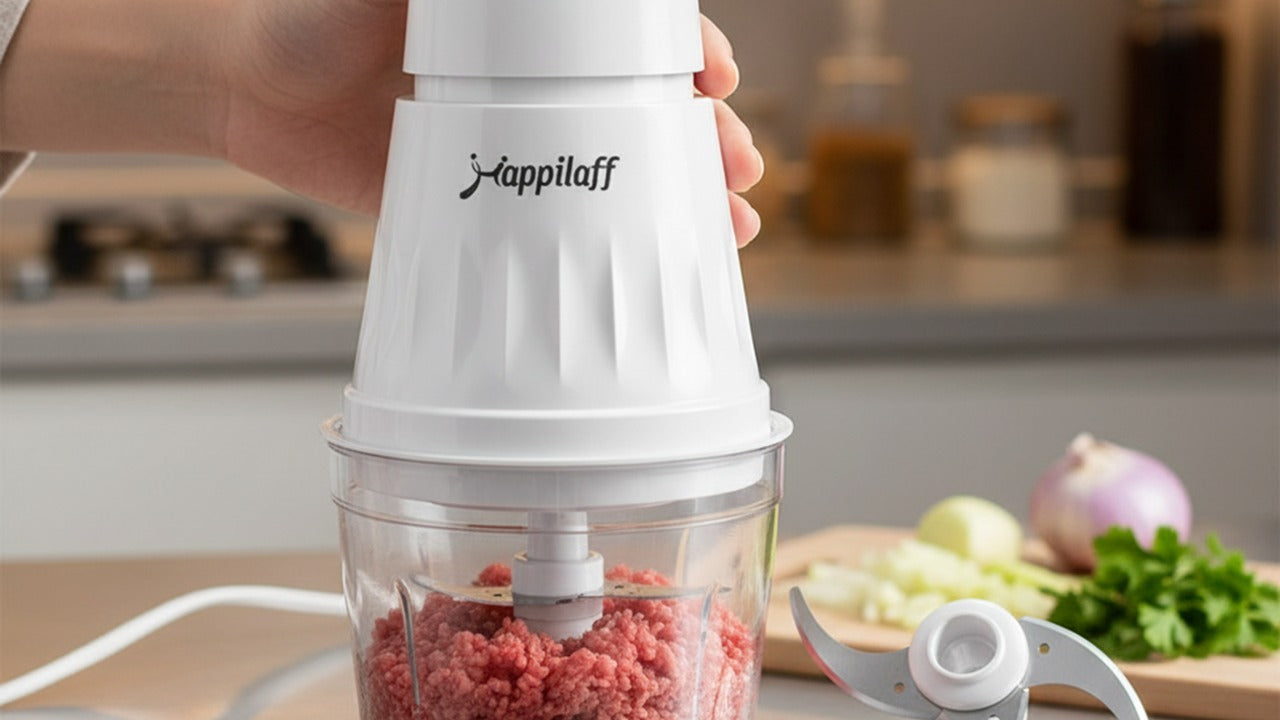 一人暮らしに最適！コンパクトフードプロセッサーで時短料理を楽しもう