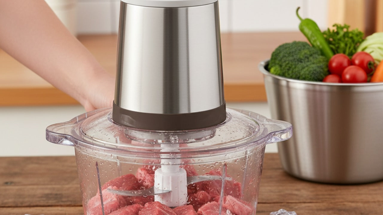 家族料理を時短で楽しもう！Happilaff CH-210デュアルボウルフードプロセッサーの使い方