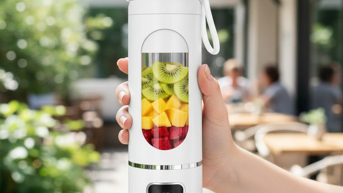 一人暮らしの朝を変える！Happilaff PB-01ミニブレンダーで簡単スムージー作り