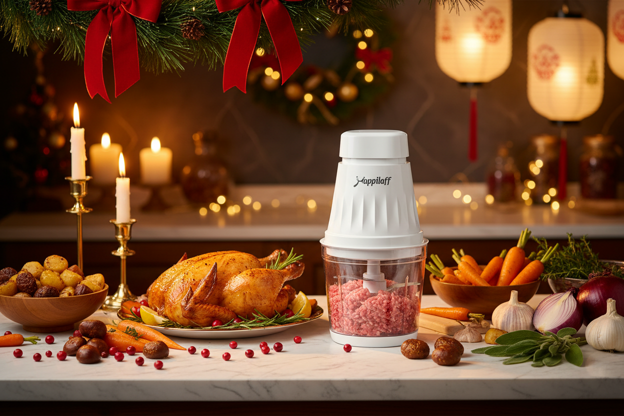 CH-208で作るクリスマス料理下ごしらえ