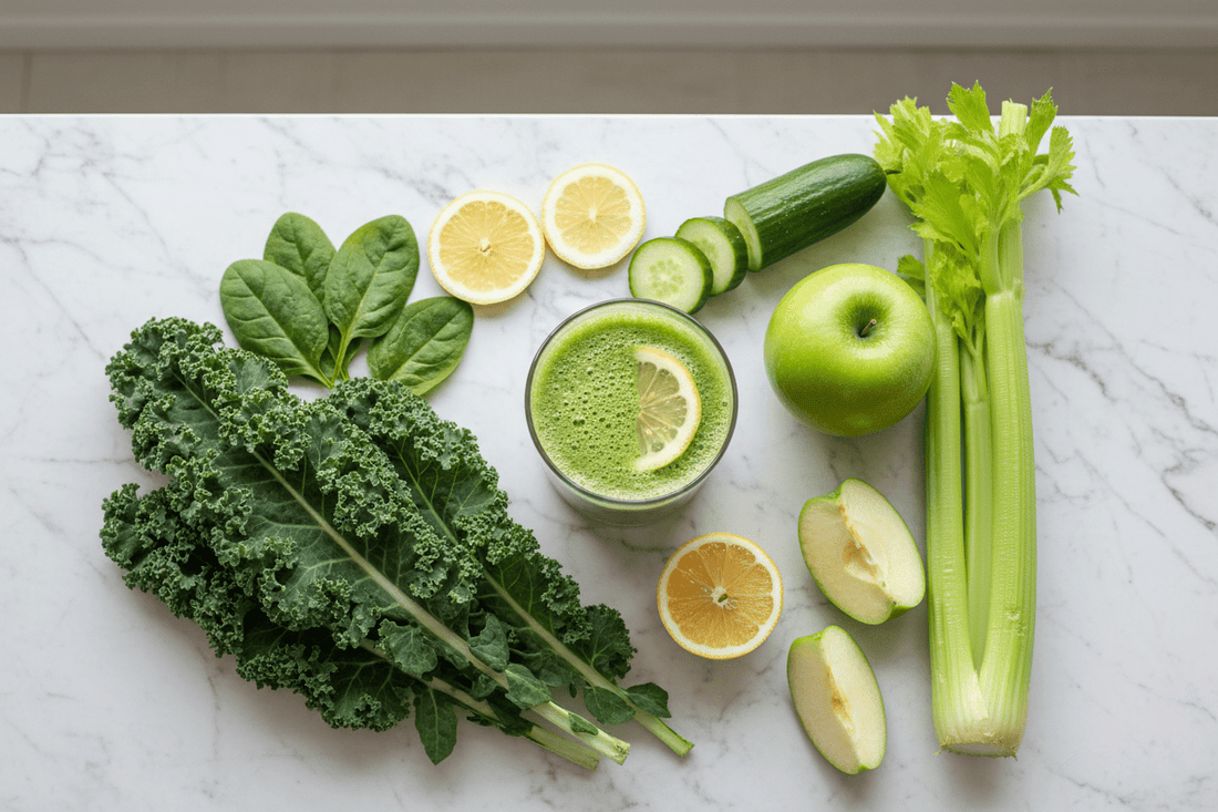グリーンジュースで健康生活！ほうれん草・ケールを使ったレシピ５選 - Happilaff