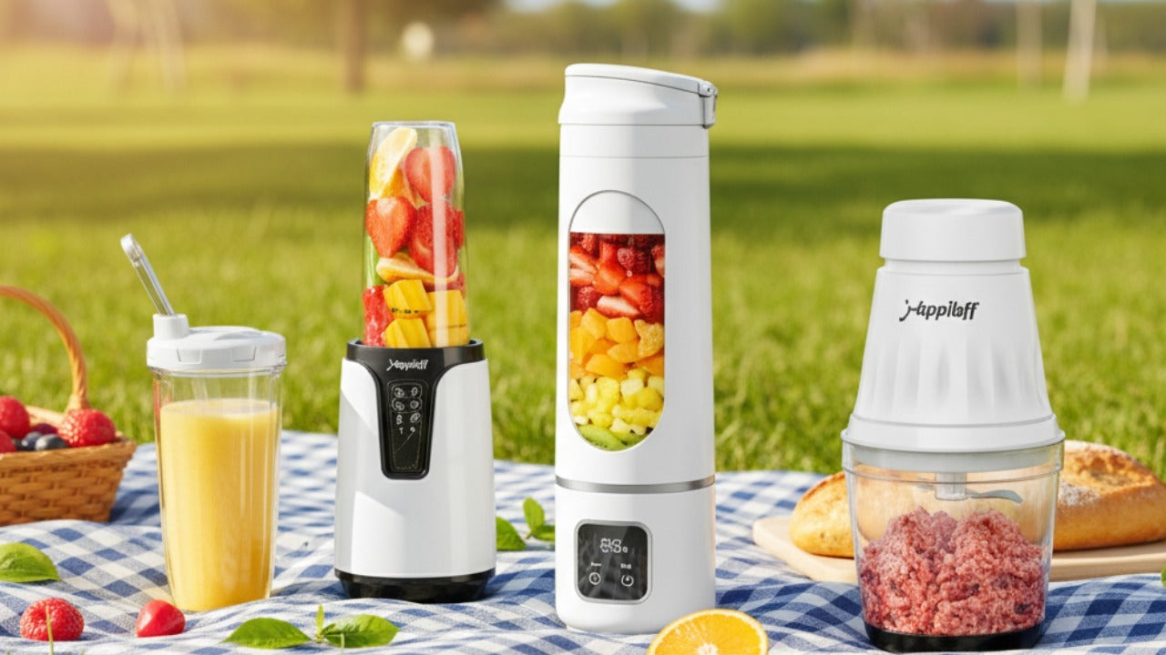 主婦の料理時間を半分に！Happilaffフードプロセッサーの使いこなし術