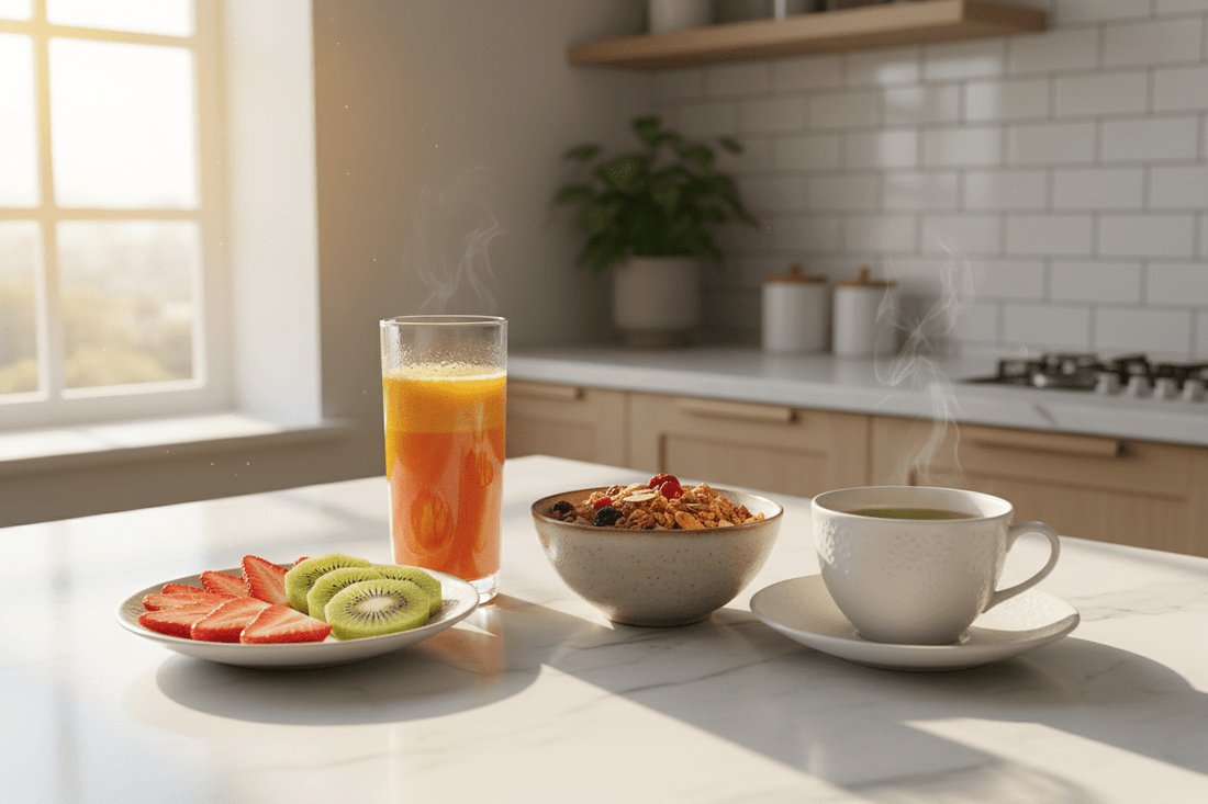 朝食をジュースに変える健康効果