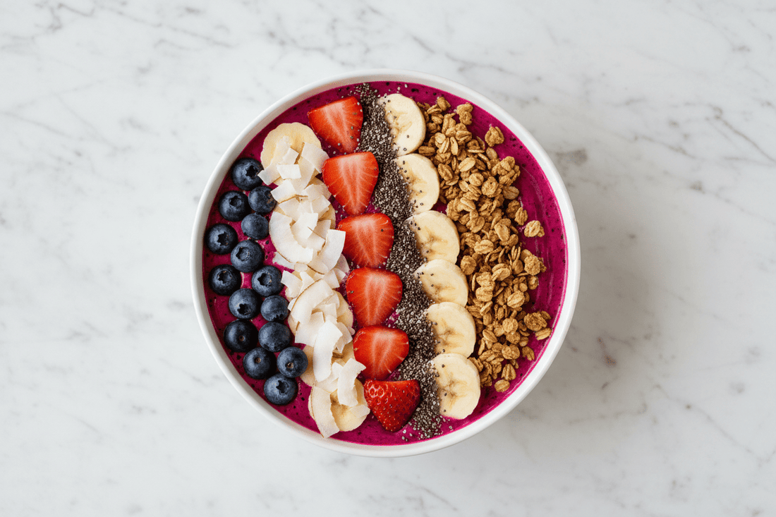 CH-208フードプロセッサーで作るスムージーボウル：映える朝ごはんレシピ