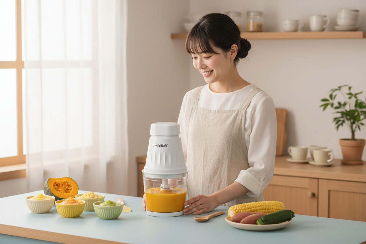 CH-208で作る夏の離乳食夏野菜レシピ