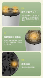 Happilaff PC-2110 一台三役ブレンダー ジューサー ミル｜850W・氷も砕ける・3ボトル付属