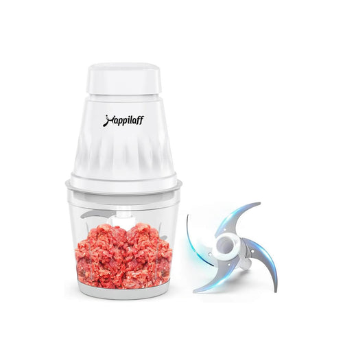 Happilaff マルチフードプロセッサー ‎CH-208 | 350W高速回転・600mlボトル・離乳食/スムージー対応-Happilaff