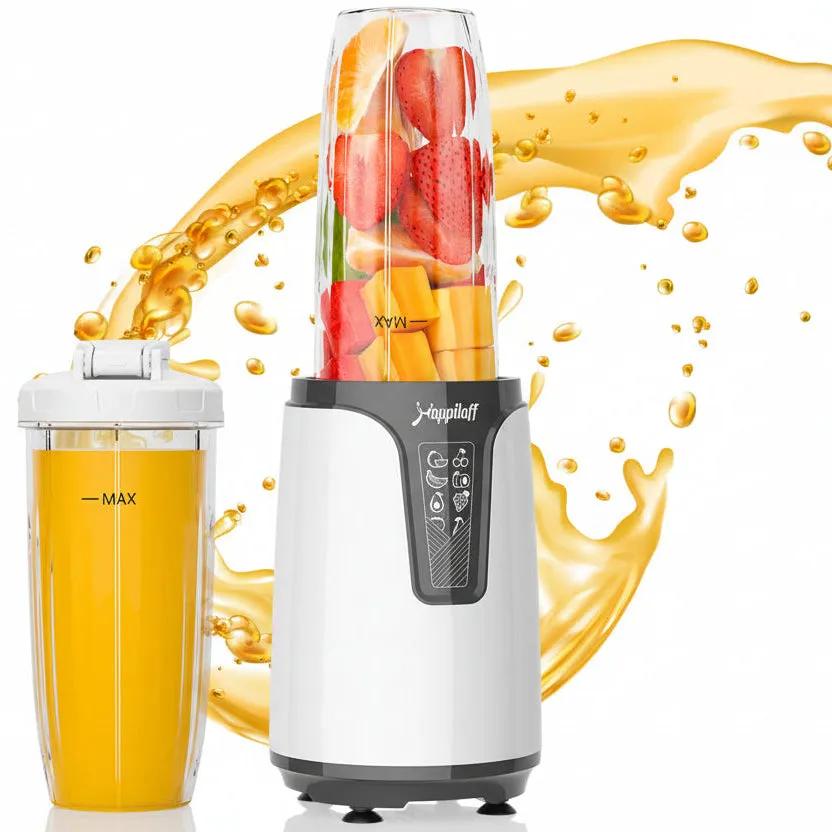 Happilaff PC-2110 ブレンダー ジューサー ミル 一台三役 850W