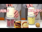 Happilaff CH-209 Food Processor | 8-in-1, 600ml, 2 Speeds